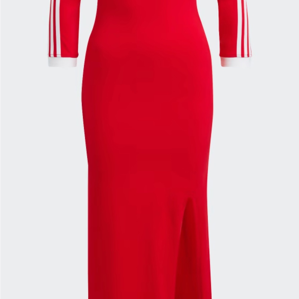 SPORTY MAXI DRESS WITH ARCHIVAL DESIGN. - Picture 2 of 2
